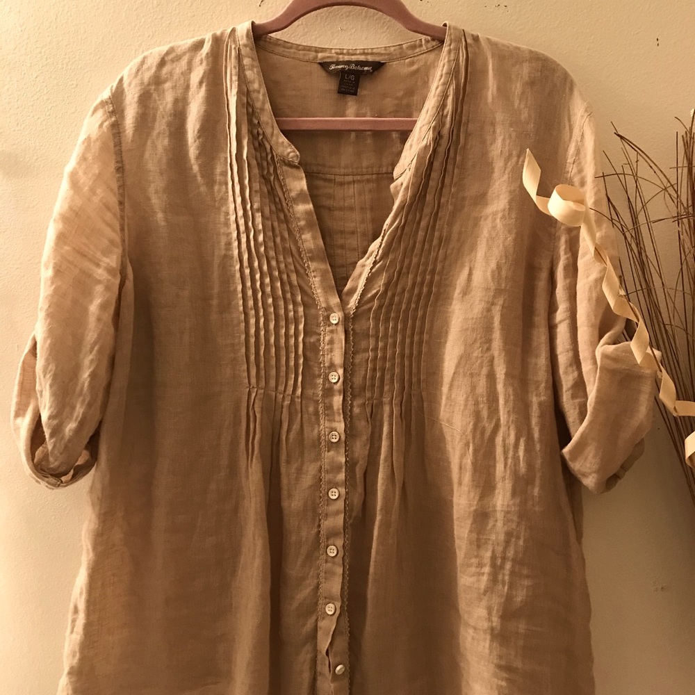 Tommy Bahama Linen Blouse